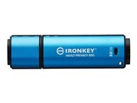Kingston IronKey Vault Privacy 50C - Clé USB - chiffré - 32 Go - USB-C 3.2 Gen 1 - Conformité TAA