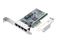 Broadcom BCM5719-4P - Adaptateur réseau - PCIe 2.1 x4 profil bas - Gigabit Ethernet x 4 - pour ThinkPad L15 Gen 4; ThinkStation P3; P360; P520; P520c; P620; P720; P920