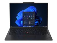Lenovo ThinkPad X1 Carbon Gen 13 21NY - Aura Edition - AI PC - 180-degree hinge design - Intel Core Ultra 5 - 225U / up to 4.8 GHz - Evo - Win 11 Pro - Intel Graphics - 16 GB RAM - 512 GB SSD TCG Opal Encryption 2, NVMe - 14" IPS 1920 x 1200 - Wi-Fi 6E, Bluetooth - 4G/5G upgradable - black paint - kbd: Belgium - with 3 Years Lenovo Premier Support, CO2 Offset 0.5 ton (2nd Gen)