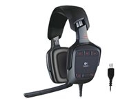 Logitech G35 Surround Sound Headset - Micro-casque - canal 7.1 - circum-aural - filaire