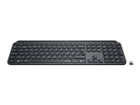 Logitech MX Keys for Business - Keyboard - backlit - wireless - Bluetooth, 2.4 GHz - QWERTY - Pan Nordic - graphite