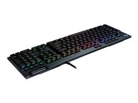 Logitech G815 - Clavier - backlit - USB - QWERTY - Nordique (Danois/Finnois/Norvégien/Suédois) - commutateur : GL Tactile - blanc