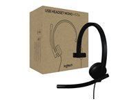Logitech H570e - Headset - on-ear - wired - USB-A - Certified for Microsoft Teams