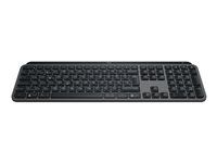 Logitech MX Keys S - Keyboard - backlit - wireless - Bluetooth LE - QWERTZ - Czech - key switch: Scissor-Key - graphite