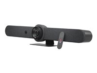Logitech Bar - Appareil de vidéoconférence - certifié Zoom, Certifié pour Microsoft Teams - graphite - power adapter included