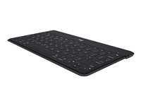 Logicool Keys-To-Go - Clavier - sans fil - Bluetooth - QWERTY - Italien - noir