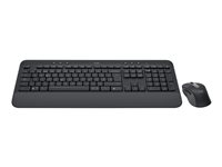 Logitech Signature MK650 Combo for Business - Keyboard and mouse set - wireless - Bluetooth LE - QWERTY - Italian - graphite