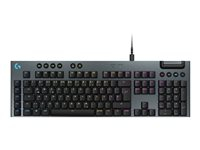 Logitech G G915 X - Keyboard - backlit - USB - QWERTZ - German - key switch: GL Tactile - black