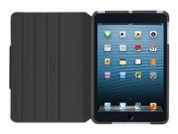 Logitech Big Bang - Coque de protection pour tablette - polyuréthane, polycarbonate, polyuréthanne thermoplastique (TPU) - graphite