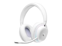 Logitech G G735 - Micro-casque - circum-aural - Bluetooth / LIGHTSPEED - sans fil - jack 3,5mm - brume blanche