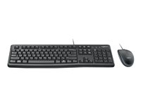 Logitech Desktop MK120 - Keyboard and mouse set - USB - US International