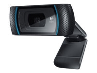 Logitech B910 HD Webcam - Webcam - couleur - 5 MP - 1280 x 720 - audio - USB 2.0