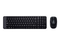 Ensemble sans fil Logitech MK220 - Ensemble clavier et souris - sans fil - 2.4 GHz - Espagnol