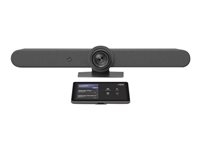 Logitech - Kit de vidéo-conférence (Logitech Tap IP, Logitech Rally Bar) - certifié Zoom, RingCentral Certified - graphite - power adapter included