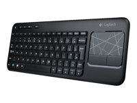 Clavier tactile sans fil Logitech K400 - Clavier - sans fil - 2.4 GHz - Italien