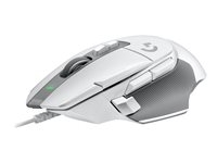 Logitech G G502 X - Souris - optique - filaire - USB - blanc