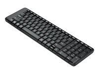 Clavier sans fil Logitech K230 - Clavier - sans fil - 2.4 GHz - Espagnol - noir