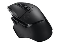 Logitech G G502 X LIGHTSPEED - Mouse - optical - 8 buttons - wireless - 2.4 GHz - USB Logitech LIGHTSPEED receiver - black