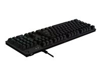 Logitech Gaming G513 - Clavier - rétro-éclairé - USB - Russe - commutateur : GX Red Linear - carbone