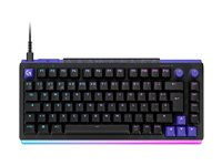 Logitech G512 X 75 - Clavier - TMR analogique, style mécanique et tactile - avec indicateur LED - backlit - USB-C - QWERTY - Espagnol - commutateur : Kailh / Gateron KS-20 - noir