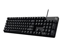 Logitech G413 SE - Clavier - rétro-éclairé - USB - AZERTY - Français - commutateur : Tactile - noir