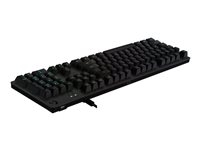 Logitech Gaming G512 - Keyboard - backlit - USB - Portuguese - key switch: GX Brown Tactile - carbon