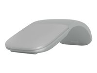 Microsoft Surface Arc Mouse - Souris - optique - 2 boutons - sans fil - Bluetooth 4.1 - gris clair - commercial, démo