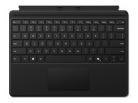 Microsoft Surface Pro Keyboard for Business - Toetsenbord - met touchpad, versnellingsmeter - backlit - QWERTY - Italiaans - zwart - voor Surface Pro 10 for Business, Pro 8 for Business, Pro 9 for Business, Pro X