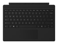 Microsoft Surface Pro Type Cover with Fingerprint ID - Clavier - avec trackpad, accéléromètre - rétroéclairé - Nordique - noir - commercial - pour Surface Pro (Mi-2017), Pro 3, Pro 4, Pro 7+