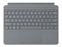Microsoft Surface Go Signature Type Cover - Clavier - avec trackpad, accéléromètre - rétroéclairé - QWERTY - platine - pour Surface Go