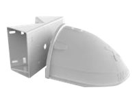 Mobotix - Kit de montage pour caméra - montable sur mur, montable sur poteau, montable en angle - blanc - pour MOBOTIX D71; 7 D71