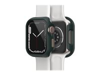 OtterBox Eclipse - Coque de protection couvercle avant pour montre intelligente - avec protection d'écran - sagebrush (vert) - pour Apple Watch Hermès Series 7, Hermès Series 9, Nike Series 7, Series 7, Series 8, Series 9