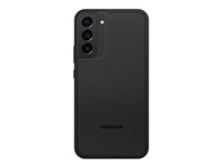 OtterBox React Series - Back cover for mobile phone - polycarbonate, thermoplastic elastomer (TPE) - clear, black crystal - for Samsung Galaxy S22+