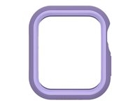 OtterBox EXO EDGE - Pare-chocs pour montre intelligente - polycarbonate, TPE - réinitialisation du violet - pour Apple Watch (44 mm)