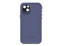 LifeProof FRE - Coque de protection pour téléphone portable - avec MagSafe - compatibilité avec MagSafe - 50 % de plastique recyclé, 25 % de plastique recyclé provenant de l'océan - violet - pour Apple iPhone 14 Plus