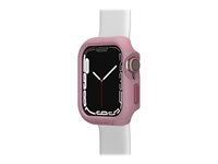 OtterBox - Pare-chocs pour montre intelligente - antimicrobien - polycarbonate, 90 % de plastique recyclé - morganite mauve (rose) - pour Apple Watch Series 7 (GPS + Cellular), Series 7 (GPS)