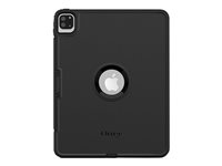OtterBox Defender Series Apple iPad Pro (12.9-inch) - Pro Pack - boîtier de protection pour tablette - robuste - noir - 12.9" - pour Apple 12.9-inch iPad Pro (3ème génération)