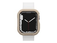 OtterBox - Pare-chocs pour montre intelligente - antimicrobien - polycarbonate, 90 % de plastique recyclé - don't even chai (marron) - pour Apple Watch Series 7 (GPS + Cellular) (45 mm), Series 7 (GPS) (45 mm)