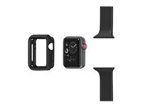 OtterBox EXO EDGE - Bumper pour montre intelligente - polycarbonate, TPE - noir