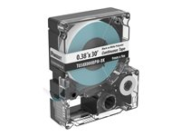Panduit PXE - Polyester - zwart op wit - rol (0,9 cm x 9,1 m) 1 cassette(s) doorlopende tapecassette