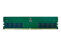 QNAP - DDR5 - module - 16 Go - DIMM 288 broches - 4800 MHz / PC5-38400 - mémoire sans tampon - ECC