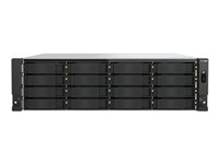 QNAP TS-H1677AXU-RP - NAS server - 16 bays - rack-mountable - SATA 6Gb/s - RAID 0, 1, 5, 6, 10, 50, 60, JBOD - RAM 32 GB - Gigabit Ethernet / 2.5 Gigabit Ethernet / 5 Gigabit Ethernet / 10 Gigabit Ethernet - iSCSI support - 3U