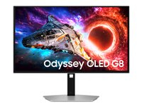 LS27HG802SUXEN 27IN FLAT UHD 4K 3840x2160 240 Hz QD-OLED 0.03ms Pro 250cd/m 1.000.000:1 HDMI DisplayPort Cable(s)