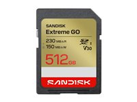 Extreme SD UHS-I 512GB 230MB/s/150MB/s