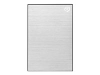 Seagate One Touch STKY1000401 - Disque dur - 1 To - externe (portable) - USB 3.0 - argent - avec Seagate Rescue Data Recovery