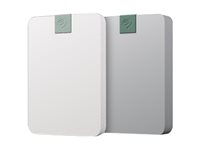 Seagate Ultra Touch - Disque dur - 4 To - externe (portable) - USB - gris caillou