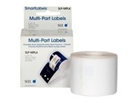 Seiko Instruments SLP-MPL4 - Plastique - adhésif permanent - blanc - 54 x 101 mm 220 étiquette(s) (1 rouleau(x) x 220 étiquettes - pour Smart Label Printer 620