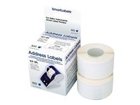 Seiko Instruments SLP-2RLH - Blanc - 28 x 89 mm 520 étiquette(s) (2 rouleau(x) x 260 étiquettes adresses - pour Smart Label Printer 100, 120, 200, 220, 240