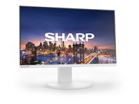 Sharp MultiSync EA272F - EA Series - écran LED - 27" - 1920 x 1080 Full HD @ 60 Hz - AH-IPS - 240 cd/m² - 1000:1 - 6 ms - HDMI, VGA, DisplayPort, USB-C - haut-parleurs - blanc