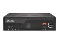 Shuttle XPC slim DH810 - Barebone - Slim-PC Socket LGA1851 - Intel H810 - pas de processeur - RAM 0 Go - Gigabit Ethernet, 2.5 Gigabit Ethernet